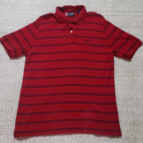 Chaps Mens Short Sleeve Polo Size M - Picture 1 of 10